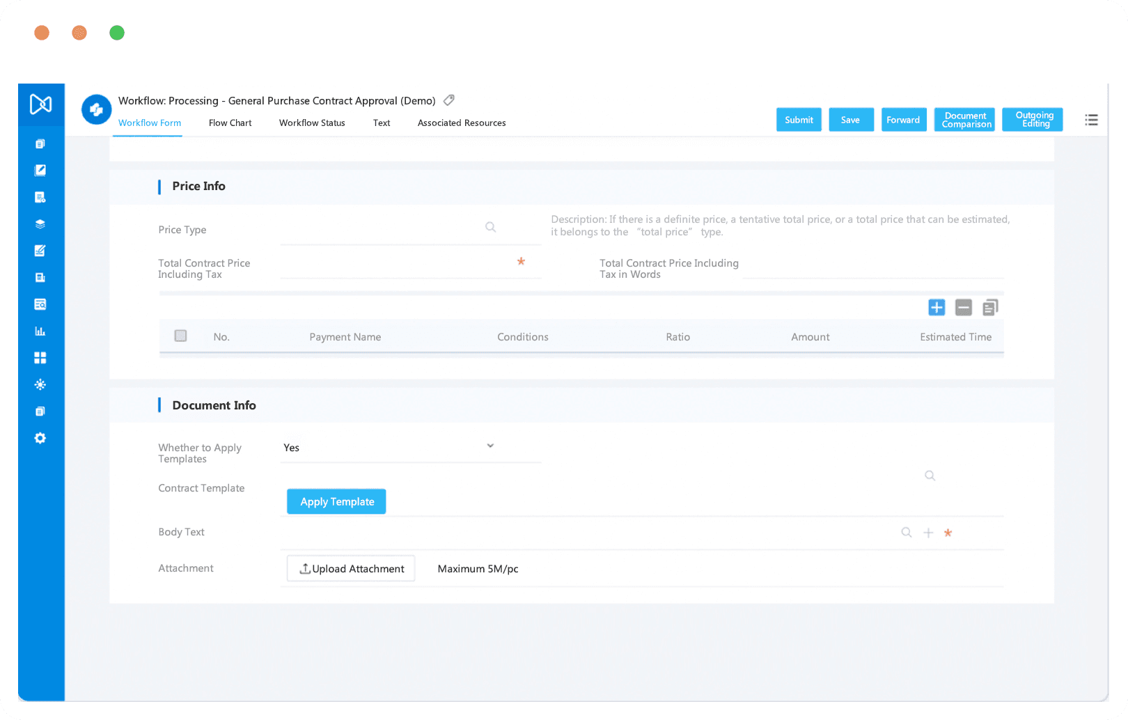 Efficiently review contract documents
